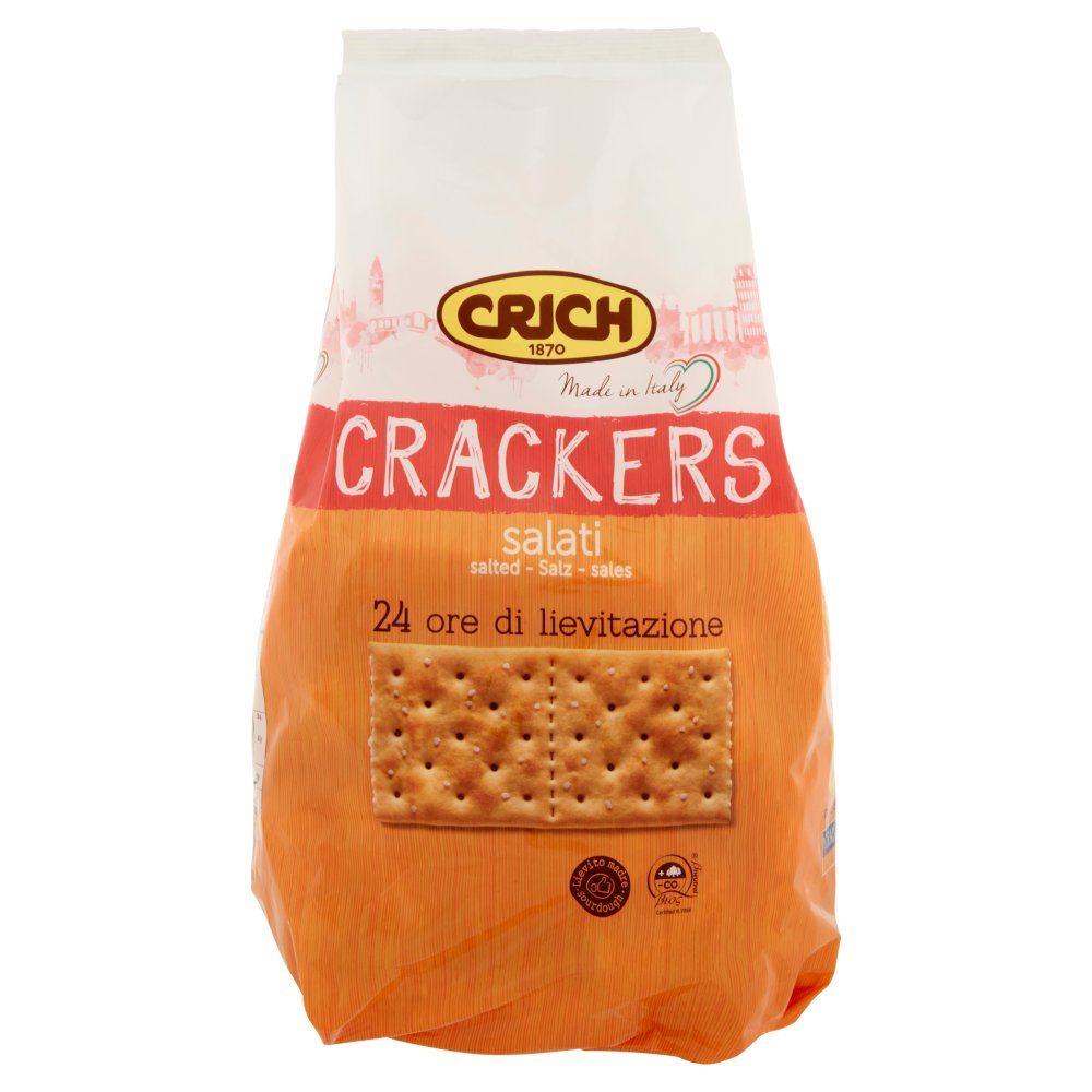 CRICH CRACKERS SALATI GR.750