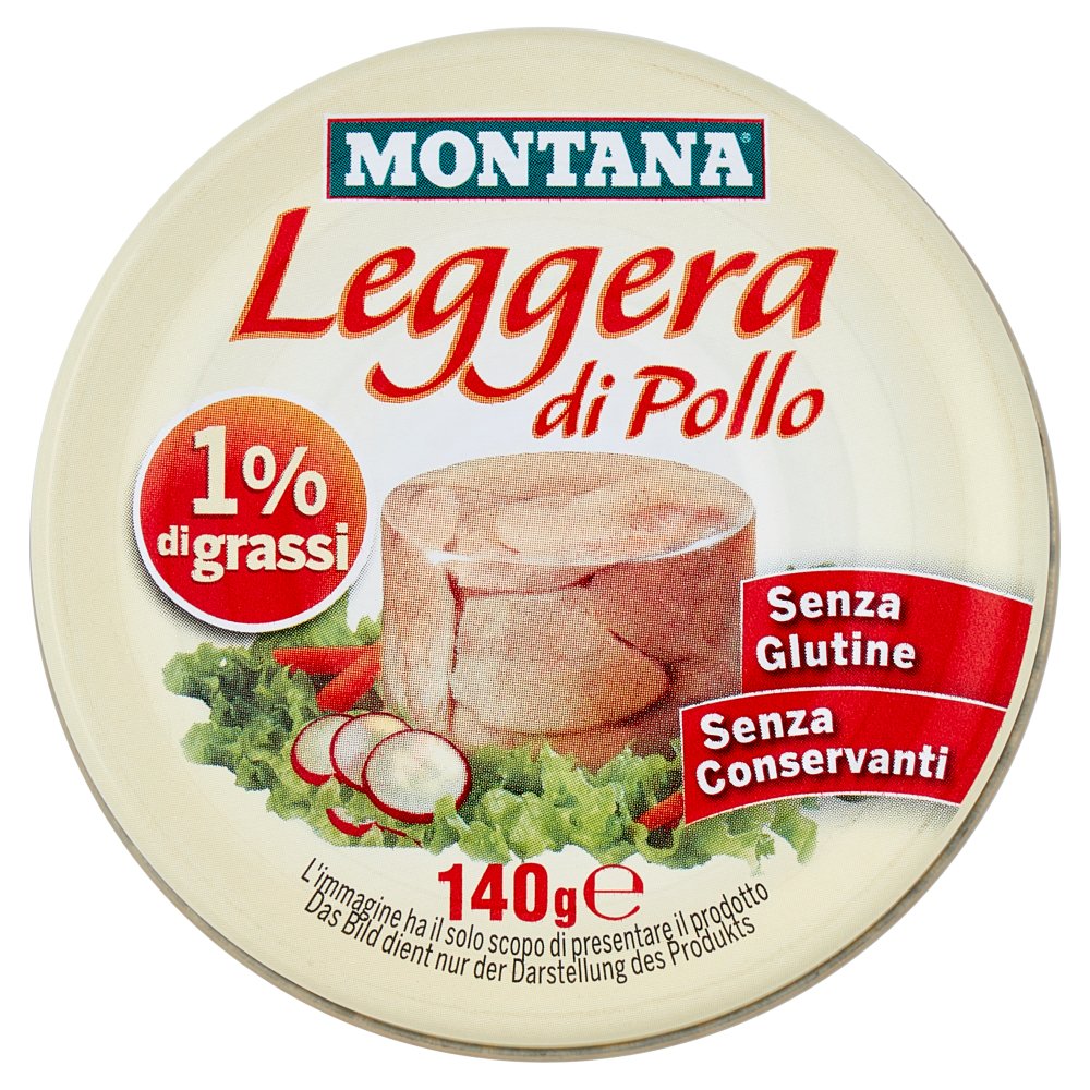 MONTANA POLLO GRIGLIATO GR.140