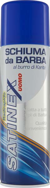Satinex Schiuma Da Barba al Burro di Karite’ Ml.300