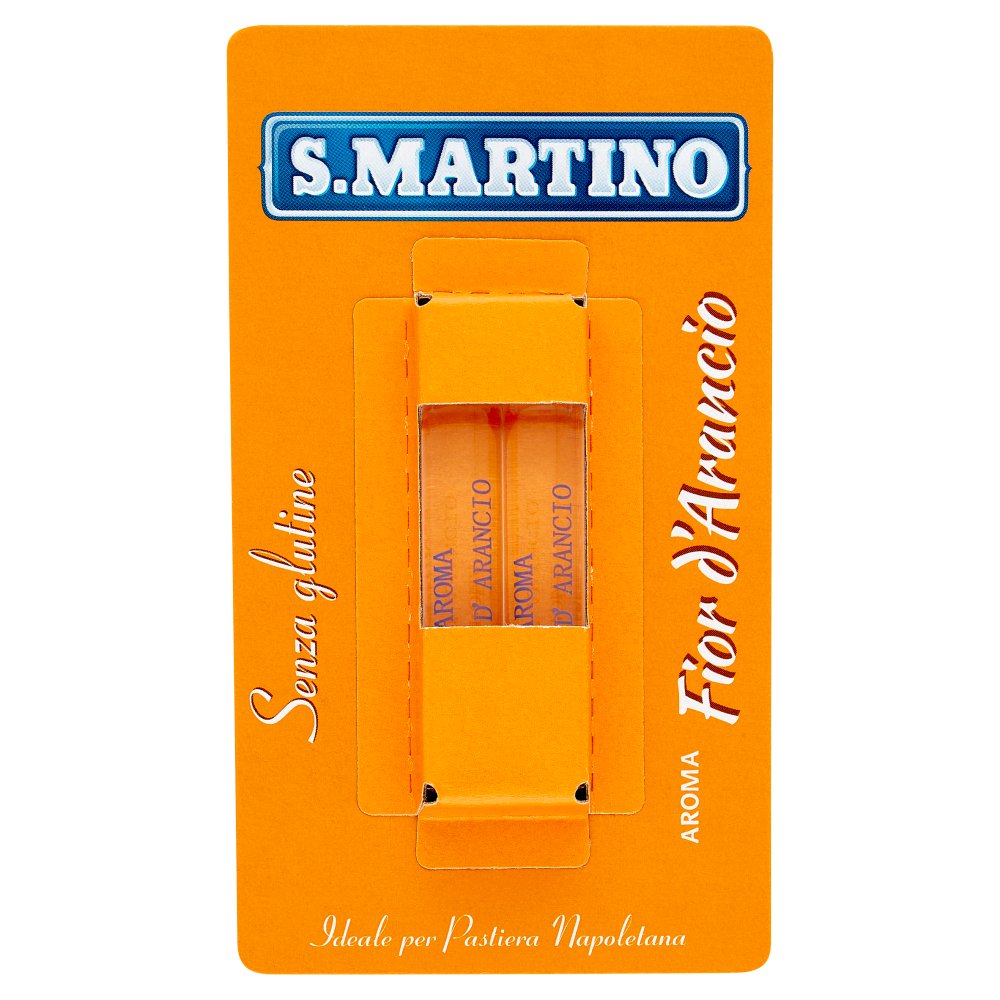 San Martino Aroma Fiori D'Arancio Fiale senza Glutine Ml.4