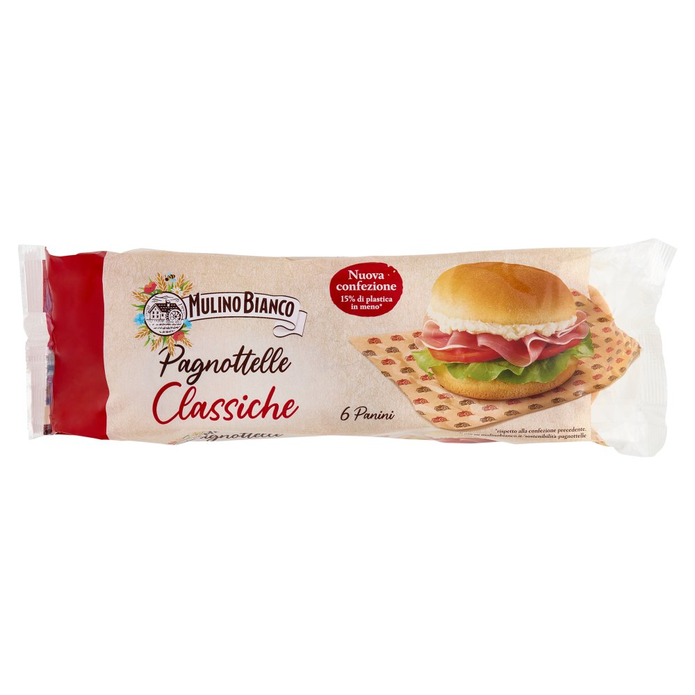 Mulino Bianco Pagnottelle Classiche Pz.6 Gr.360