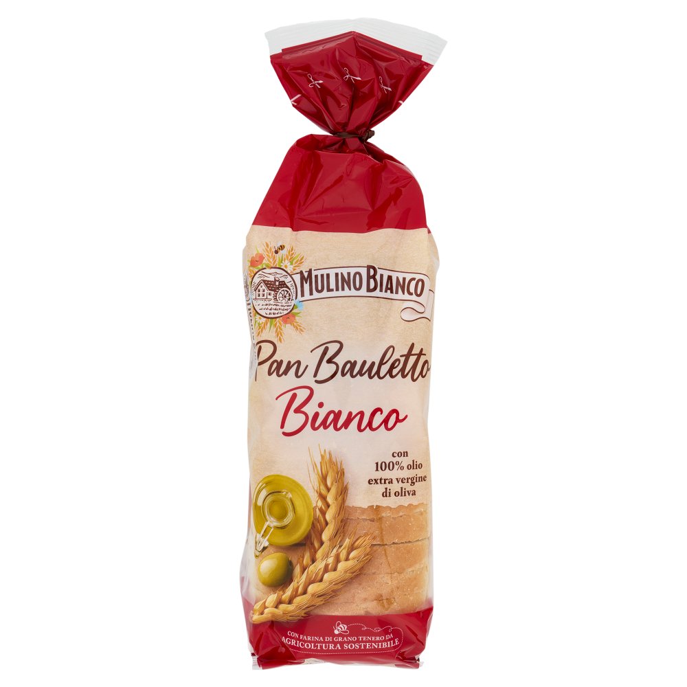 Mulino Bianco Pan Bauletto Bianco Gr.400