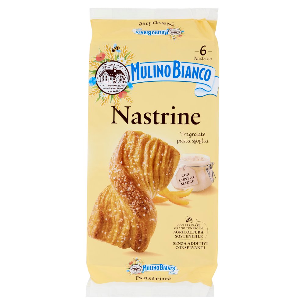 Mulino Bianco Nastrine Pz.6 Gr.240