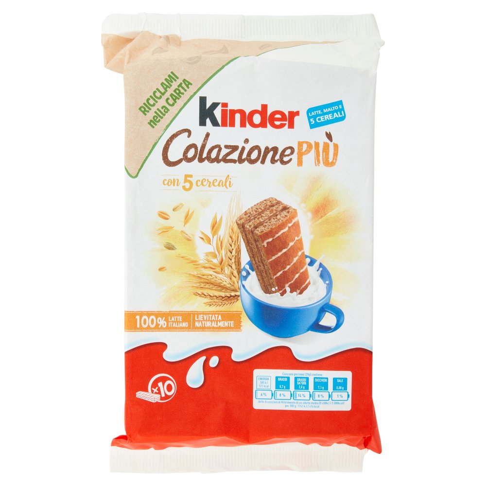 Kinder Colazione Più Pz.10 Gr.290