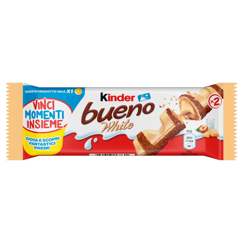 Kinder Bueno White Singolo Gr.39