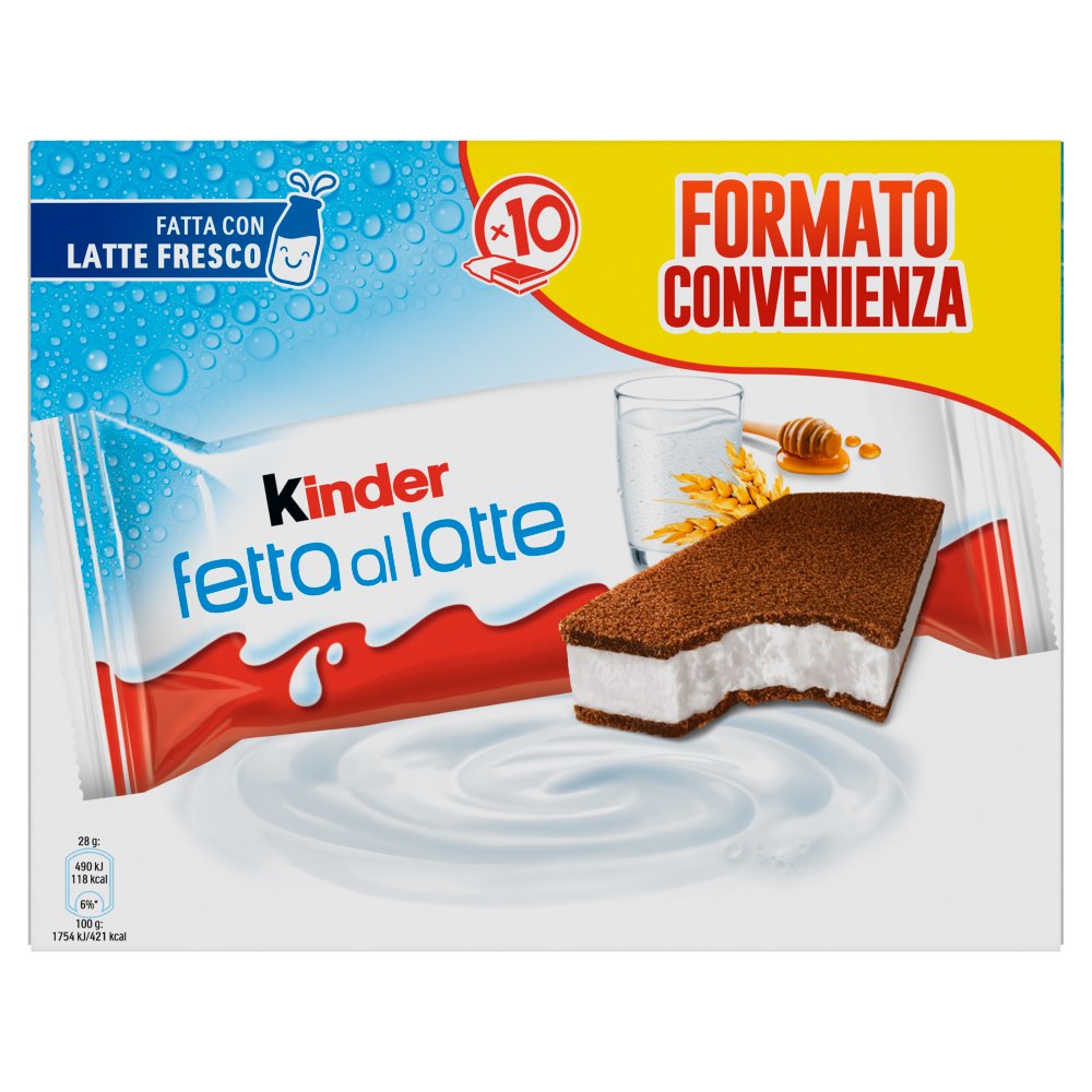 Kinder Fetta al Latte Pz.10 Gr.280
