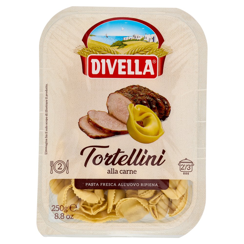 Divella Tortellini Carne Gr.250