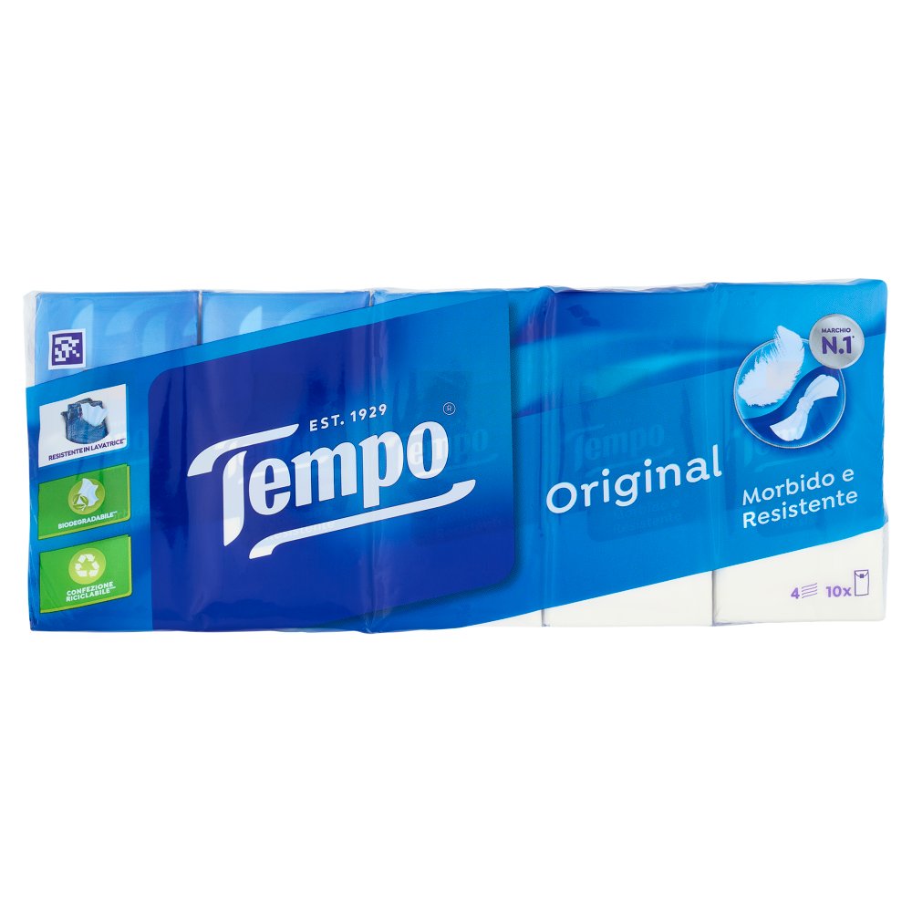 Tempo Fazzoletti di Carta Classici Pz.10