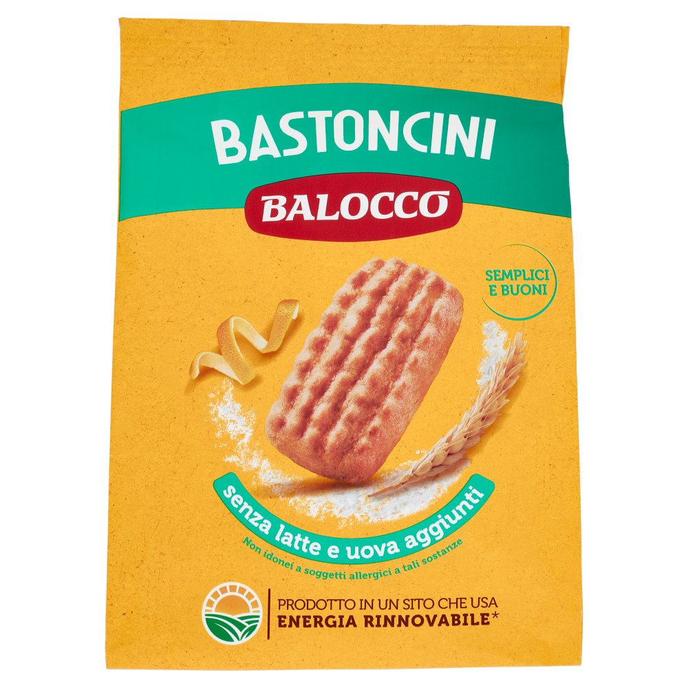 Balocco Biscotti Bastoncini senza Latte e Uova Aggiunti Gr.700