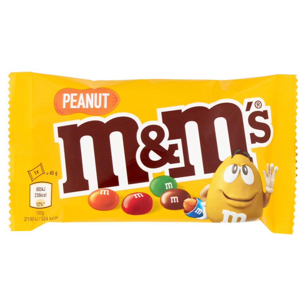 M&M's Peanut Confetti al Cioccolato con Arachidi Gr.45