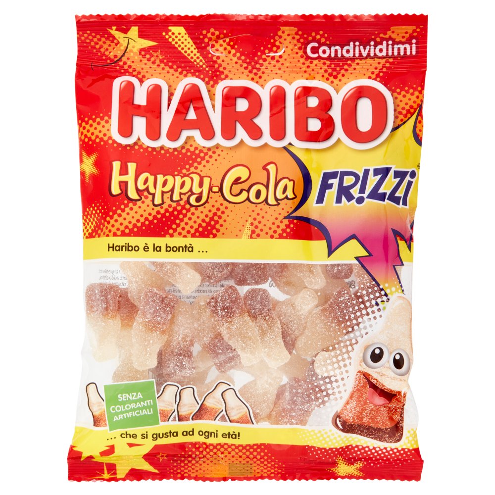 Haribo Caramelle Happy Cola Frizzy Gr.175