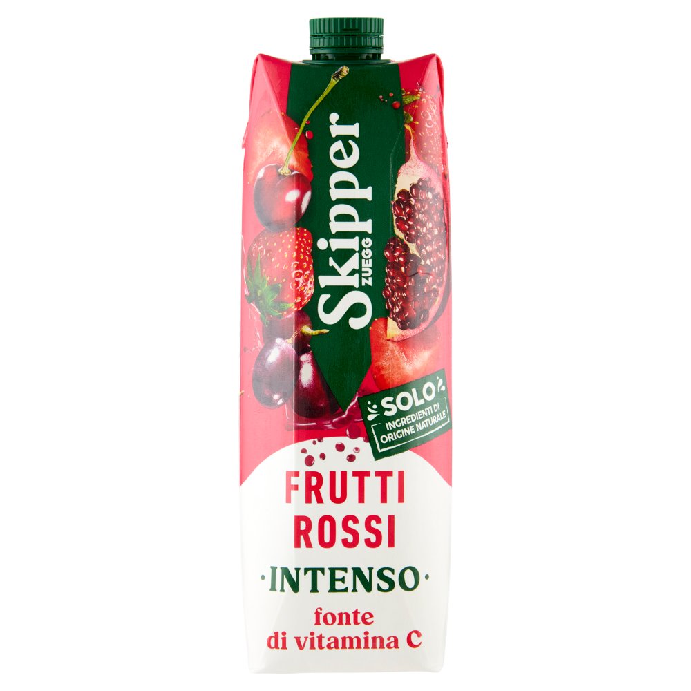 Zuegg Skipper Succo Frutti Rossi Intenso Lt.1