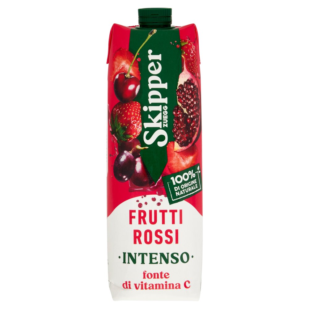 Zuegg Skipper Succo Frutti Rossi Intenso Lt.1