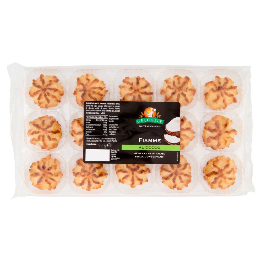 Gecchele Treccia Crema e Cioccolato Gr.300