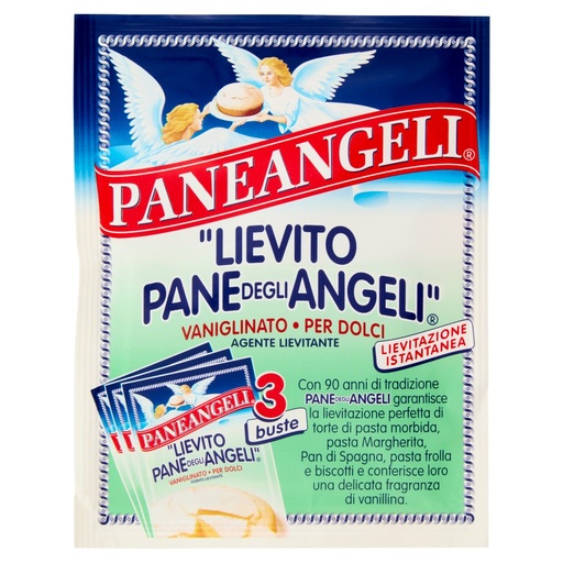 [000007247] Paneangeli Lievito Vanigliato per Dolci Gr.48 Pz.3