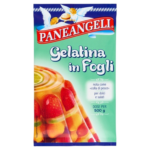 [000007249] Paneangeli Gelatina in Fogli Gr.12