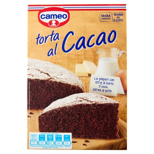 [000007251] Cameo Torta al Cacao Gr.450