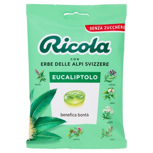[000007351] Ricola Caramelle Eucaliptolo Gr.70