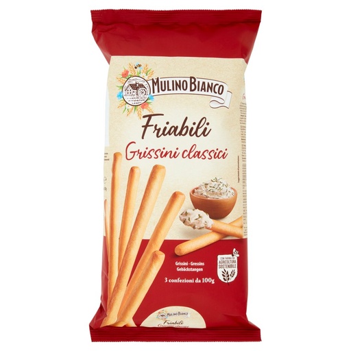 [000007399] Mulino Bianco Grissini Friabili Gr.300