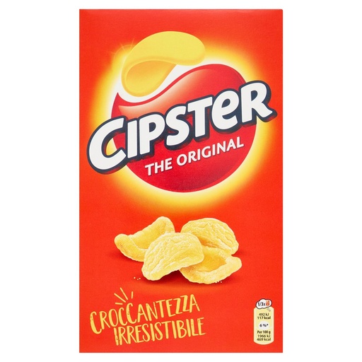 [000007414] Cipster The Original Chips di Patate Astuccio Gr.85