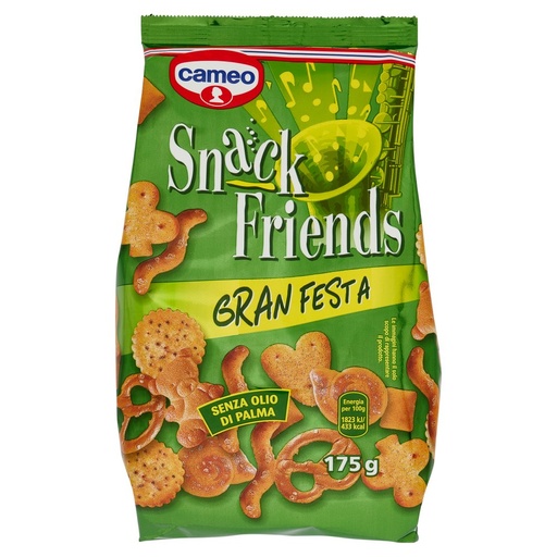 [000007422] Cameo Gran Festa Snack Friends Gr.175
