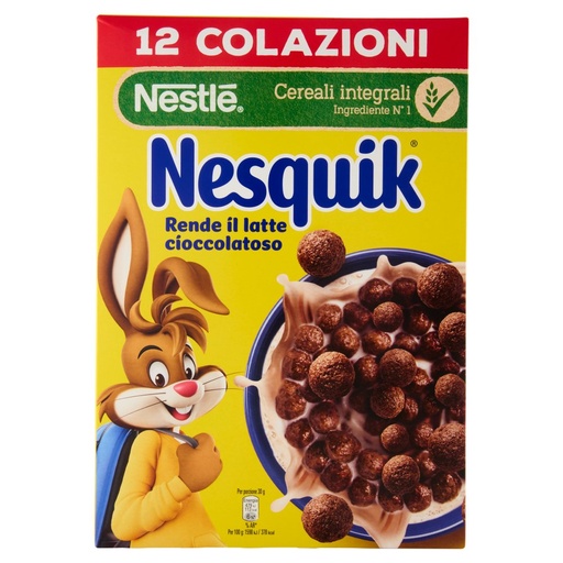 [000007440] Nesquik Cereali Integrali al Cacao Gr.375