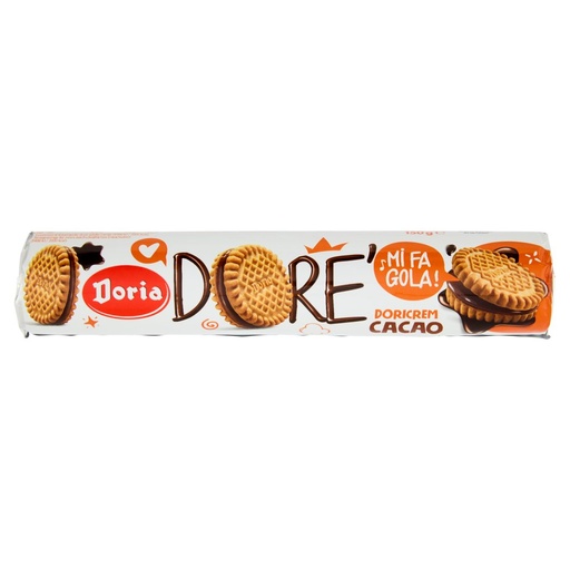 [000007533] Doria Biscotti Dorè Cacao Tubo Gr.150