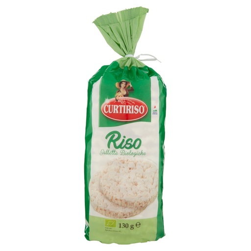 [000007549] Curtiriso Gallette Biologiche di Riso Gr.130