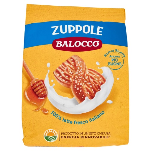 [000007574] Balocco Biscotti Zuppole con Latte Fresco Italiano Gr.700
