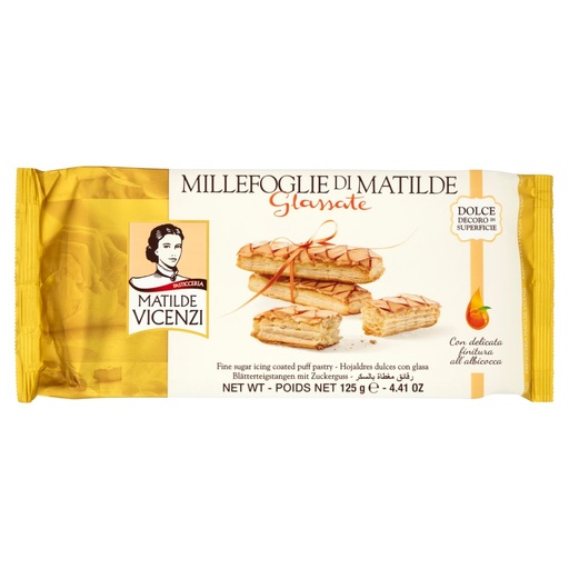 [000007586] Matilde Vicenzi Millefoglie Glassate Gr.125
