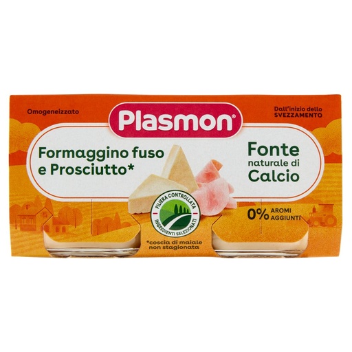 [000007704] Plasmon Formaggino Fuso e Prosciutto Gr.80 X Pz.2