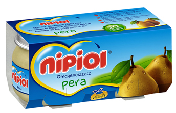 [000007714] Nipiol Omogeneizzato Frutta Pera Gr.80X2