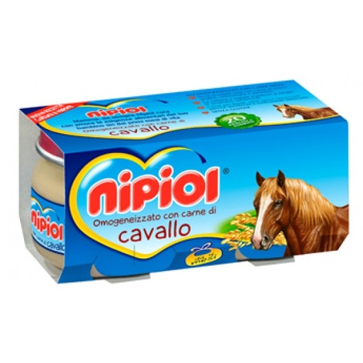[000007751] Nipiol Omogeneizzato Carne Cavallo Gr.80X2