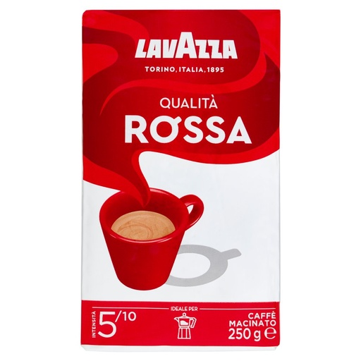 [000007771] Lavazza Caffè Qualità Rossa Gr.250