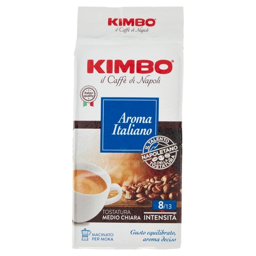 [000007780] Kimbo Caffè Macinato Fresco Gr.250
