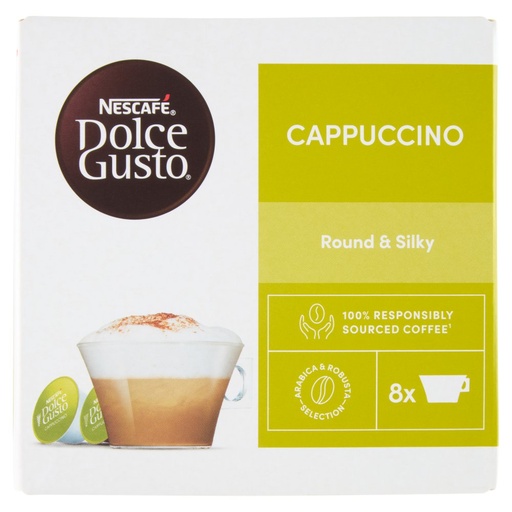 [000007811] Nescafe' Dolcegusto Cappuccino 16 Capsule (8+8)