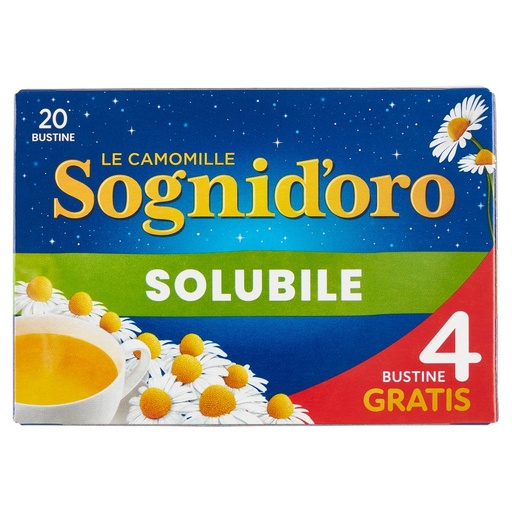 [000007826] Sogni D'Oro Camomilla Solubile 20 Filtri