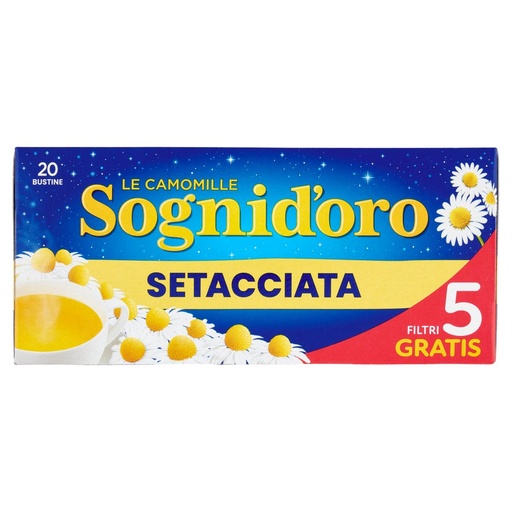 [000007827] Sogni D'Oro Camomilla Setacciata 20 Filtri