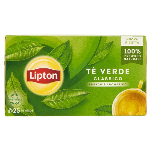 [000007834] Lipton Te' Verde Classico Filtri 25