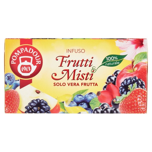 [000007841] Pompadour Infuso Frutti Misti 20 Filtri