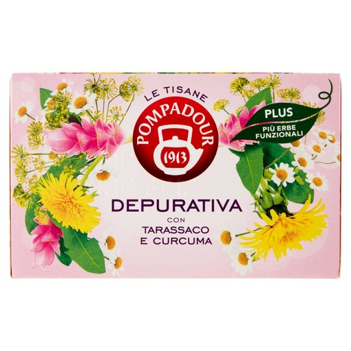 [000007849] Pompadour Tisana Depurativa 15+3 Filtri