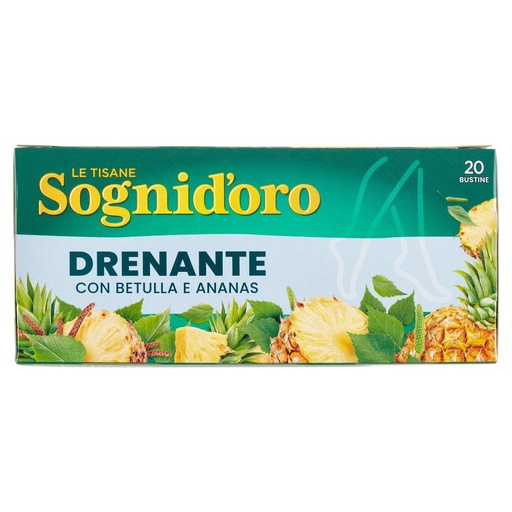 [000007856] Sogni D'Oro Tisana Drenante 20 Filtri