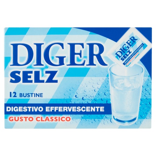 [000007859] Diger Selz Digestivo Effervescente 12 Buste Gr.0,042