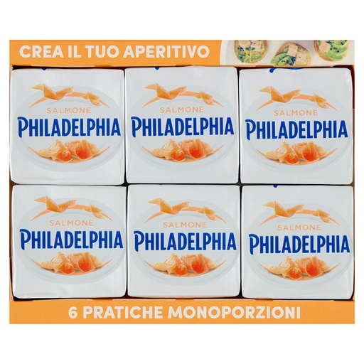 [000007986] Philadelphia al Salmone Gr.25 X Pz.6