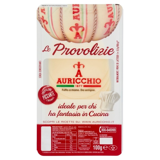 [000008019] Auricchio Provolizie Fette Piccanti Gr.100