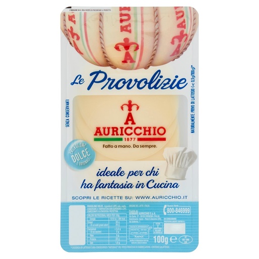 [000008020] Auricchio Provolizie Fette Dolci Gr.100