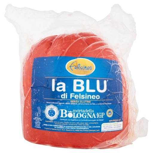 [000008044] Felsineo Mortadella Bologna IGP La Blu Kg.14 Pz.1