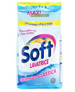 [000008158] Soft Sacco Polvere Lavatrice Ricarica Classico 78 Misurini