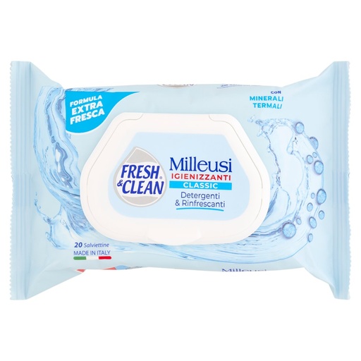 [000008232] Fresh & Clean Salviette Milleusi Pz.20