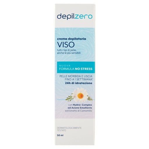 [000008279] Depilzero Crema Viso Ml.50